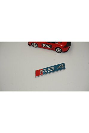 Audi Rs4 Yeni Nesil Turkuaz 3m 3d Bagaj Logo Orjinal Ürün