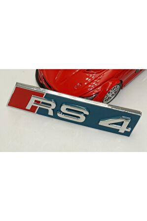 Audi Rs4 Yeni Nesil Turkuaz 3m 3d Bagaj Logo Orjinal Ürün