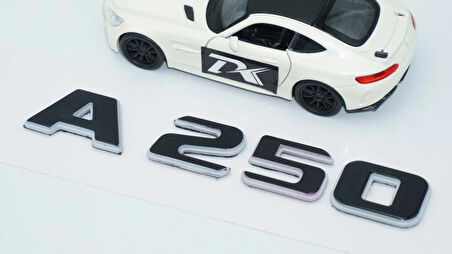 DK Tuning A 250 Bagaj Gri Siyah ABS Yazı Logo Benz İle Uyumlu