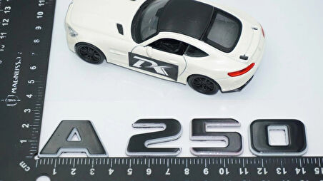 DK Tuning A 250 Bagaj Gri Siyah ABS Yazı Logo Benz İle Uyumlu