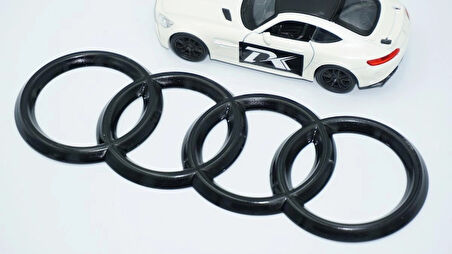 DK Tuning Audi R8 Ön Kaput 188mm Siyah Halka Rozet Amblem Arma