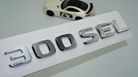Dk Tuning 300SEL Bagaj Krom Abs 3m 3d Yazı Logo Benz İle Uyumlu
