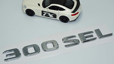Dk Tuning 300SEL Bagaj Krom Abs 3m 3d Yazı Logo Benz İle Uyumlu