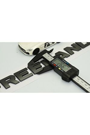 DK Land Rover Freelander2 Bagaj Mat Siyah Abs Yazı Ürün