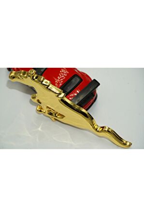 Dk Ranger Koşan At Bagaj Gold Metal Logo