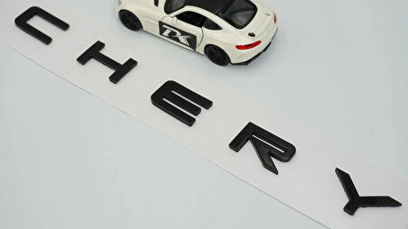 DK Tuning Chery Bagaj 3M 3D Siyah ABS Logo Amblem Yazı