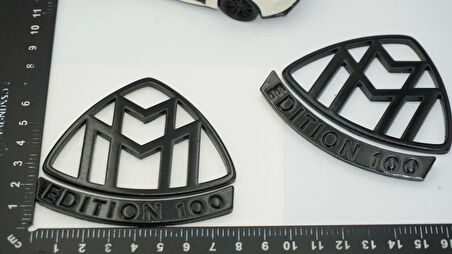 DK Tuning Maybach Edition 100 Yan Kanatlar Siyah Logo Arma Seti