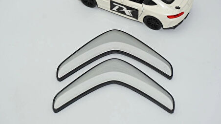 DK Tuning Citroen C3 C4 C5 C6 Gri Siyah ABS Bagaj Logo Arma