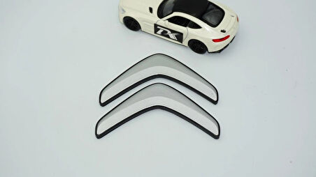 DK Tuning Citroen C3 C4 C5 C6 Gri Siyah ABS Bagaj Logo Arma