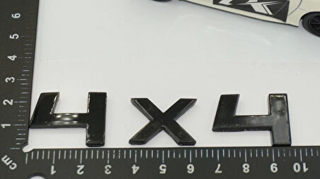 DK Tuning 4X4 Yeni Nesil Bagaj Siyah Logo Arma Volkswagen İle Uyumlu