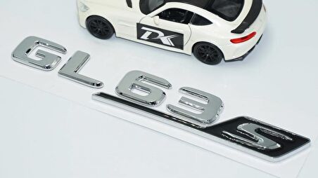 DK Tuning GL63S Bagaj Siyah Krom ABS Yazı Logo Benz İle Uyumlu