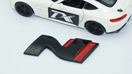 DK Tuning Hyundai N Line Bagaj 3M 3D Kırmızı Siyah Logo Amblem Rozet