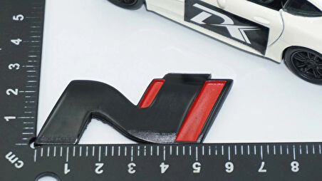 DK Tuning Hyundai N Line Bagaj 3M 3D Kırmızı Siyah Logo Amblem Rozet