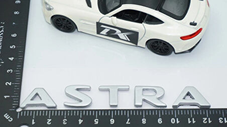 DK Tuning Astra Bagaj Gri ABS Yazı Logo Amblem Opel İle Uyumlu