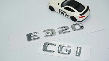 DK Tuning E320 CGi Bagaj Krom ABS 3M 3D Yazı Logo Benz İle Uyumlu
