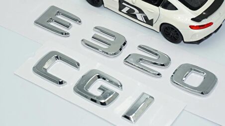 DK Tuning E320 CGi Bagaj Krom ABS 3M 3D Yazı Logo Benz İle Uyumlu