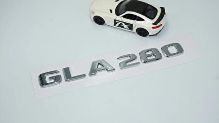 DK Tuning GLA 280 Bagaj Krom ABS 3M 3D Yazı Logo Benz İle Uyumlu