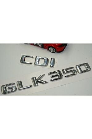 Benz Glk 350 Cdı Bagaj Krom Metal 3m 3d Yazı Logo
