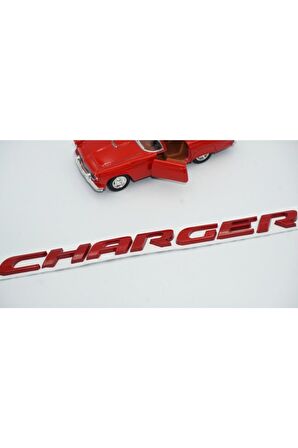 Charger R/t Srt Bagaj 3m 3d Metal Yazı Logo Amblem