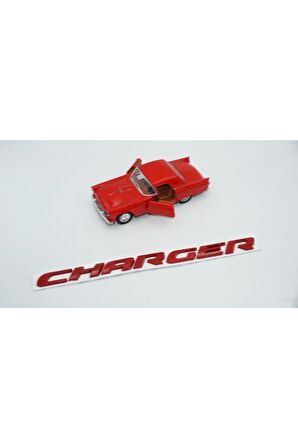Charger R/t Srt Bagaj 3m 3d Metal Yazı Logo Amblem