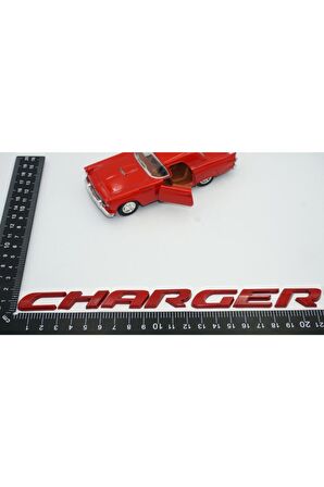 Charger R/t Srt Bagaj 3m 3d Metal Yazı Logo Amblem