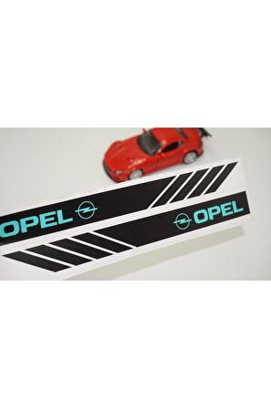 Opel Yan Aynalar Selefon Kaplama Sticker Seti