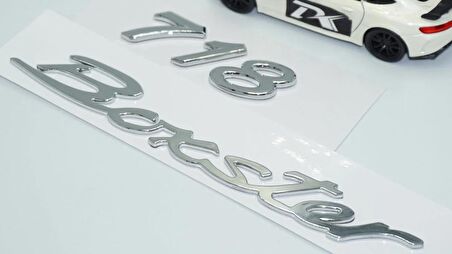 DK Tuning Porsche 718 Boxster Bagaj 3M 3D ABS Yazı Logo Amblem Seti