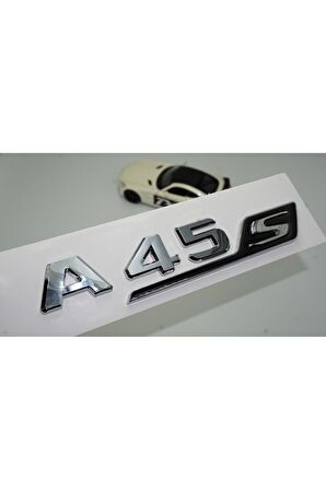 DK Benz A 45S Bagaj Krom Siyah ABS 3M 3D Yazı Logo