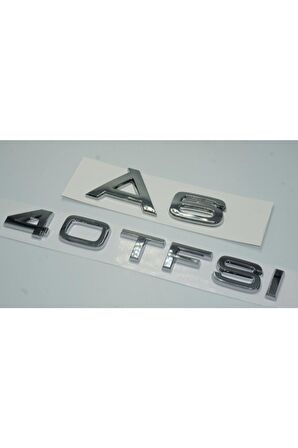 Audi A6 40 Tfsi Krom Abs 3m 3d Bagaj Yazı Logo Orjinal Ürün