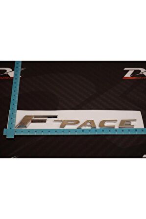 F-pace 3m Krom Bagaj Yazı Logo