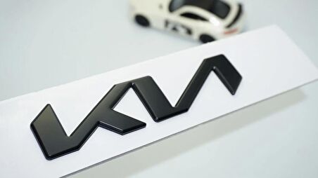 DK Tuning Kia Yeni Nesil Siyah Metal Kaput Bagaj 13cm Logo Arma