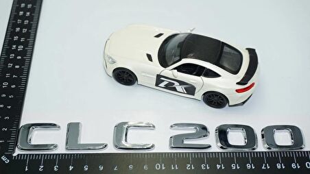 DK Tuning CLC200 Bagaj Krom ABS 3M 3D Yazı Logo Benz İle Uyumlu