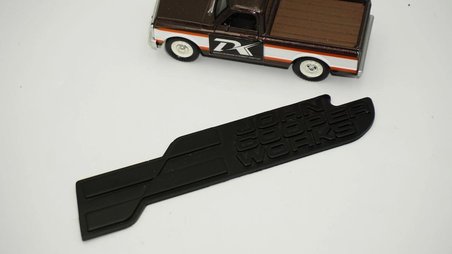 DK Tuning Mini John Cooper Works Bagaj Mat Siyah Yazı Logo Arma