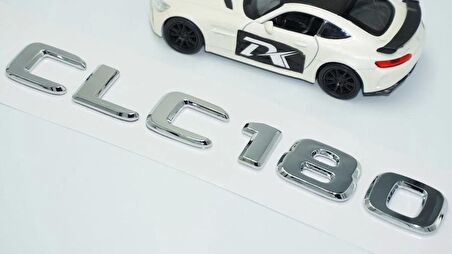 DK Tuning CLC180 Bagaj Krom ABS 3M 3D Yazı Logo Benz İle Uyumlu