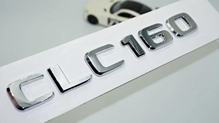 DK Tuning CLC160 Bagaj Krom ABS 3M 3D Yazı Logo Benz İle Uyumlu