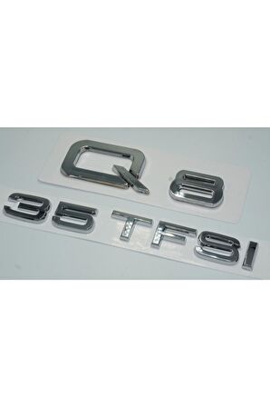 Audi Q8 35 Tfsi Krom Abs 3m 3d Bagaj Yazı Logo Orjinal Ürün