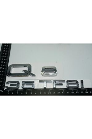 Audi Q8 35 Tfsi Krom Abs 3m 3d Bagaj Yazı Logo Orjinal Ürün
