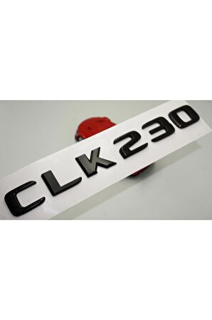 Clk 230 Bagaj Parlak Siyah Abs 3m 3d Yazı Logo