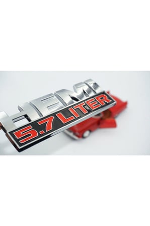 Challenger Durango Ram Hemi 5.7 Litre Bagaj Logo Amblem Arma
