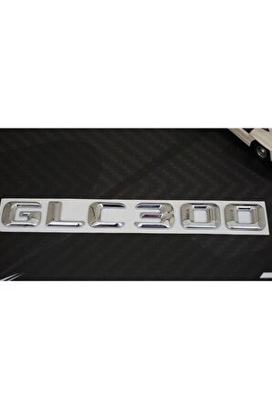 Glc300 Bagaj Krom Metal 3m 3d Yazı Logo