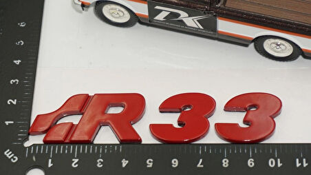 DK Tuning Volkswagen Golf Polo Kırmızı R33 MK4 MK5 Bagaj Yazı Arma