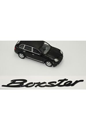 Porsche Boxster Uyumlu Bagaj 3m 3d Abs Yazı Logo Amblem