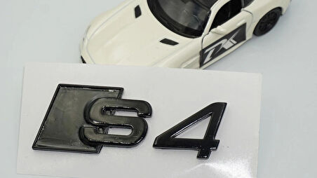 DK Tuning S4 Siyah 3M Bagaj Logo Audi İle Uyumlu