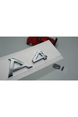 Audi A4 40 Tfsi Krom Abs 3m 3d Bagaj Yazı Logo Orjinal Ürün