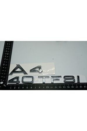 Audi A4 40 Tfsi Krom Abs 3m 3d Bagaj Yazı Logo Orjinal Ürün