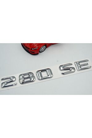 280 Se Bagaj Krom Metal 3m 3d Yazı Logo