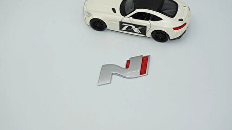 DK Tuning Hyundai N Line Bagaj 3M 3D Gri Kırmızı Logo Amblem Rozet
