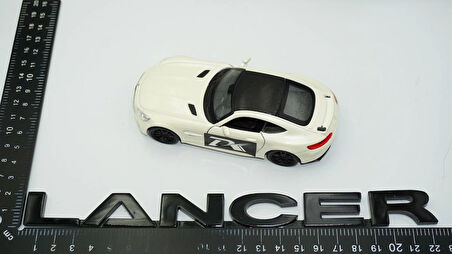 DK Tuning Lancer Siyah Bagaj Yazı Logo Mitsubishi İle Uyumlu