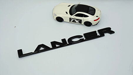 DK Tuning Lancer Siyah Bagaj Yazı Logo Mitsubishi İle Uyumlu