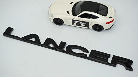 DK Tuning Lancer Siyah Bagaj Yazı Logo Mitsubishi İle Uyumlu